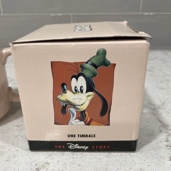 Vintage Disney Goofy Mug Coffee Cup Ceramic 1990s Original Box Made In Thailand - Picture 7 of 12